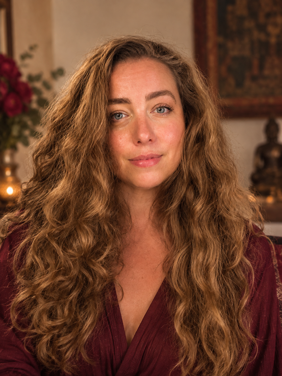 Camille, praticienne en massage cachemirien et soins par le toucher à Paris