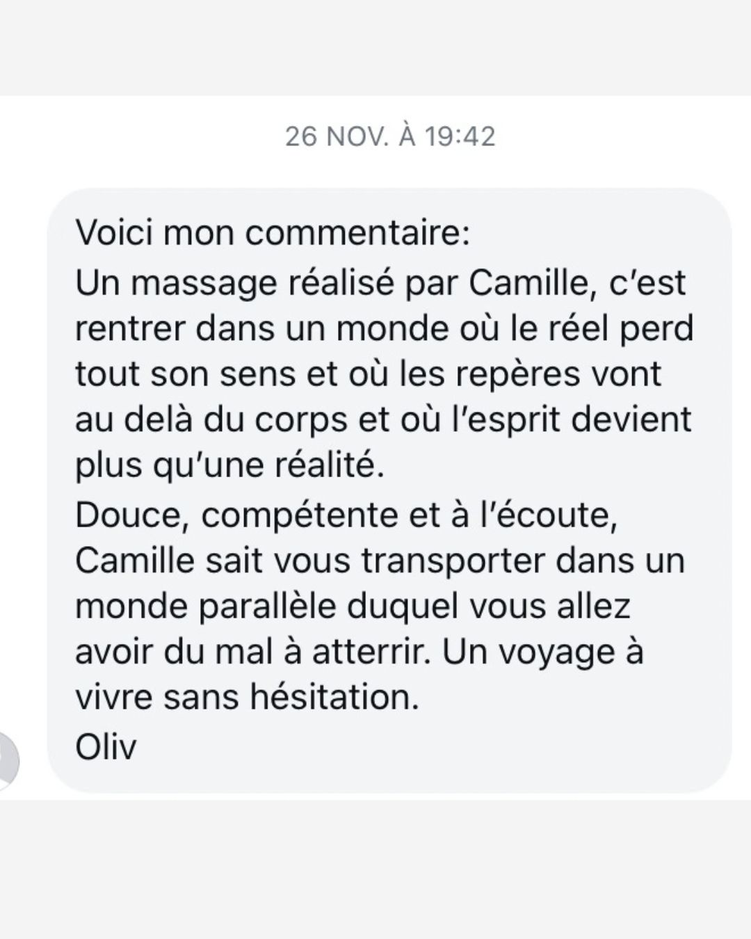 Témoignage d’un client après un massage cachemirien à Paris