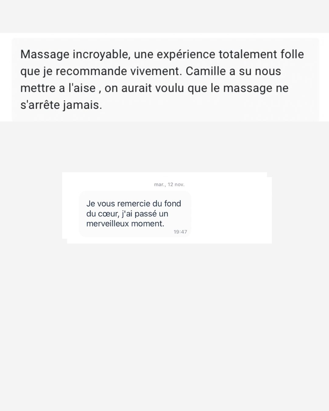 Témoignage d’une cliente après un massage cachemirien à Paris